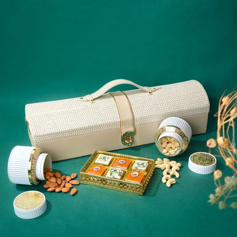 Long Box Dry Fruit Set