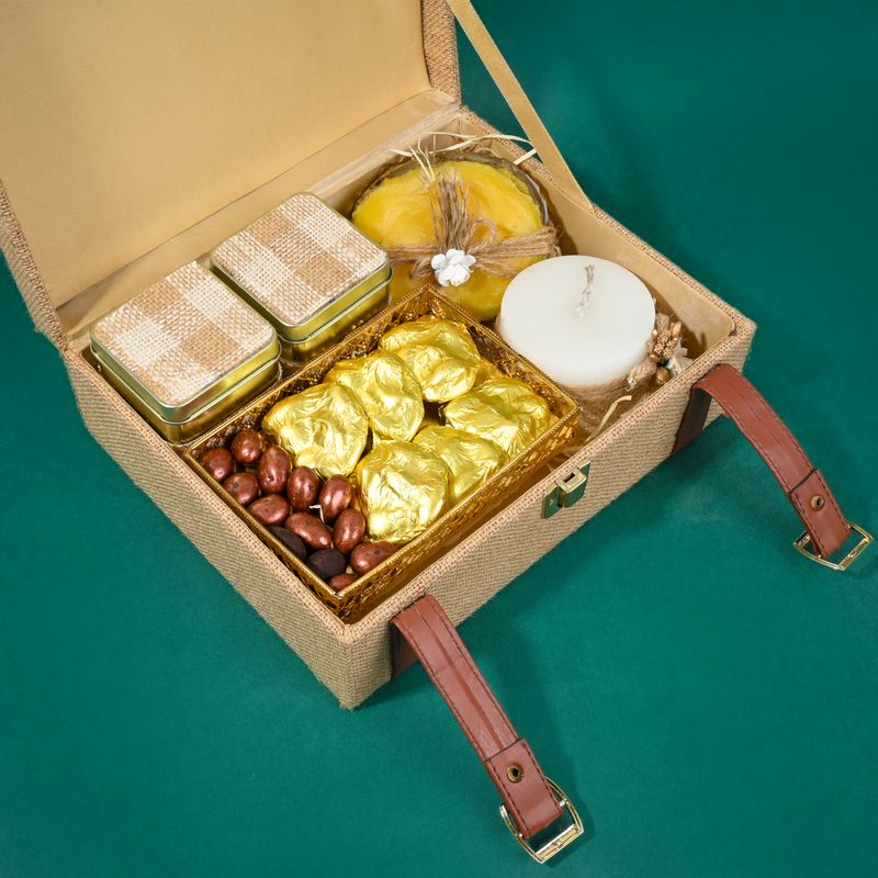 Personalised Suitcase Hamper